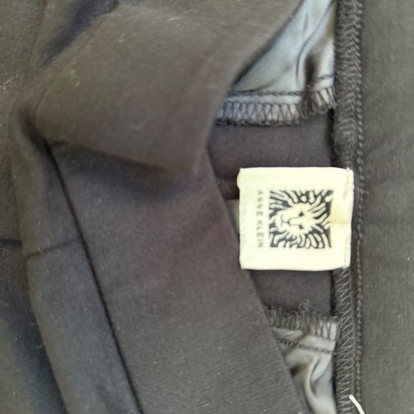 Anne klein black soft trousers size Medium - Picture 4 of 6